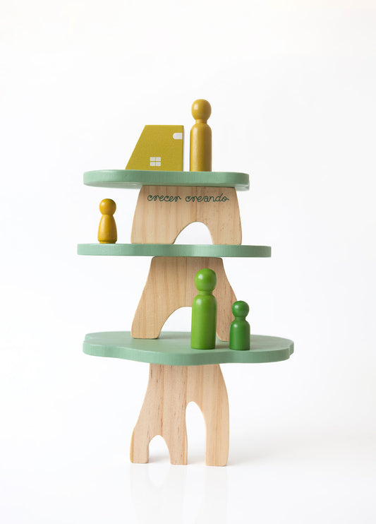Apilable de Madera Árboles