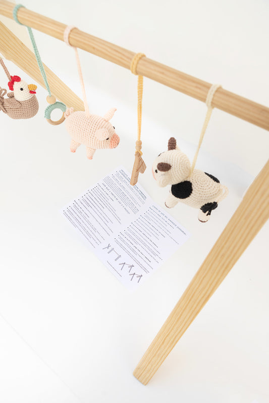 Gimnasio sensorial ANIMALES DE LA GRANJA